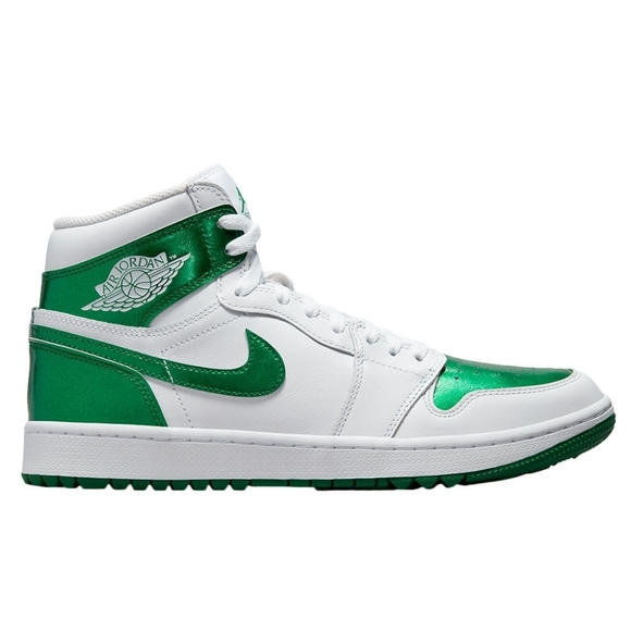 Nike Air Jordan Golf Green and White Sneakers Size 14